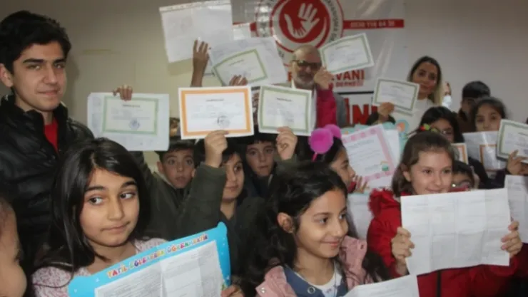 Yetim Çocuklara Karne Hediyesi