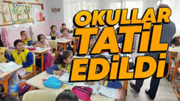 Yoğun Kar Yağışı Nedeniyle Eğitime Bir Gün Ara Verildi