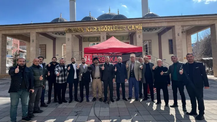 YRP Malatya İl Teşkilatı Merhum Erbakan'ı Malatya'da Dualarla Andı