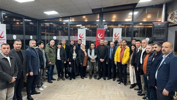 YRP Malatya İl Yönetimi Basın Mensuplarıyla İftarda Bir Araya Geldi
