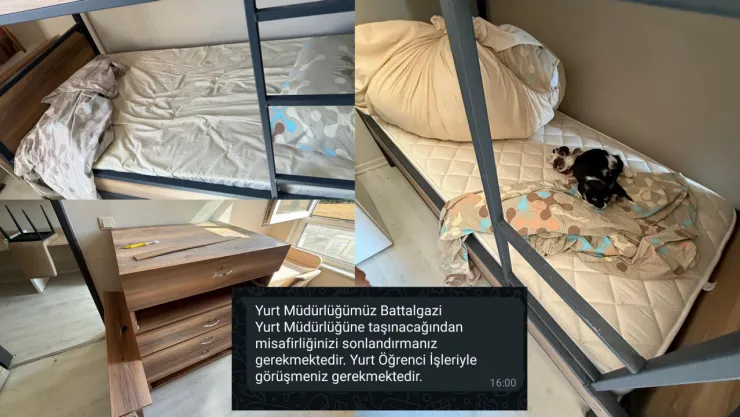 Yüzlerce öğrenci seslerini sosyal medyadan duyurmaya çalışıyor