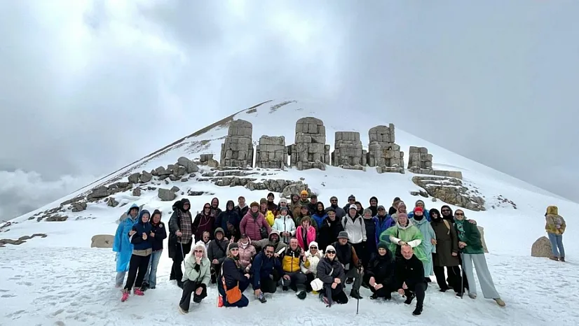 12 Ülkeden Heyet Nemrut Dağı İçin Adıyaman'da