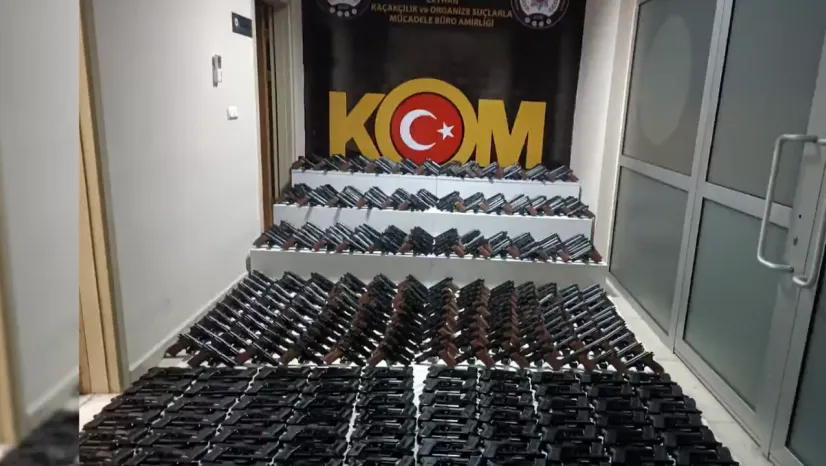 41 ilde silah kaçakçılığı operasyonu: 135 şüpheli yakalandı