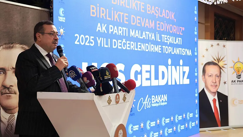 AK Parti Malatya İl Başkanı Ali Bakan: 'Daha Yapacak Çok İşimiz Var'