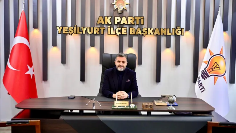 AK Parti Yeşilyurt İlçe Başkanınız Sayın Ramazan Yaylacı'dan Yeni Yıl Mesajı