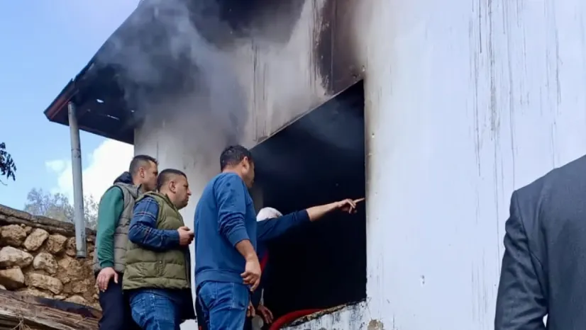 Akçadağ Aktepe Mahallesi'nde Ev Yangını: Can Kaybı Yok