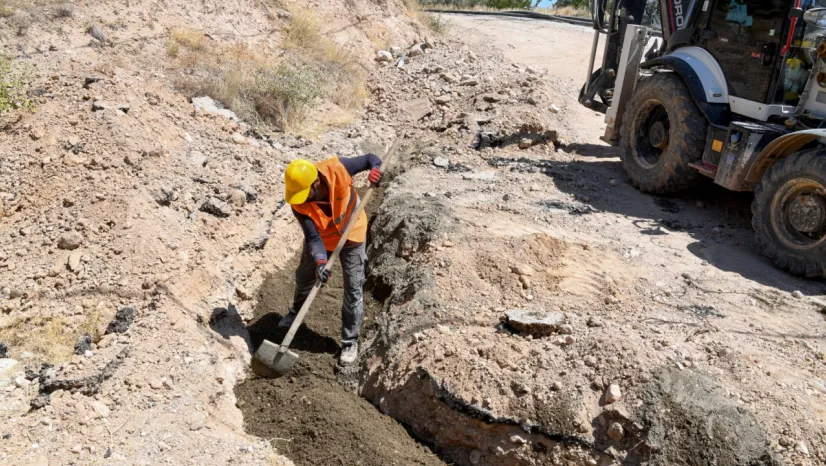 Ayvalı'ya 11 Bin 950 Metre İçme Suyu Hattı
