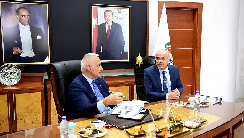Bakan Ersoy'dan Başkan Er'e Ziyaret