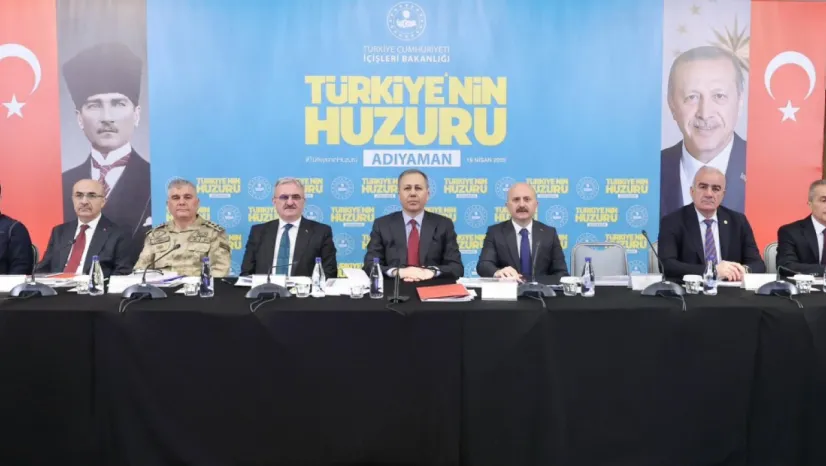 Bakan Yerlikaya: 'Adıyaman'da 454 operasyon, 290 tutuklama. Genelde 200 ton uyuşturucu ele geçirildi'