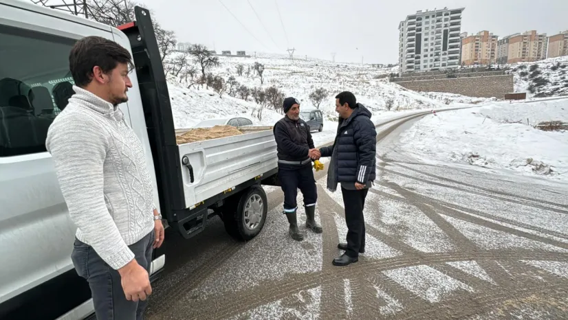 Battalgazi'de Karla Mücadele Teyakkuzu