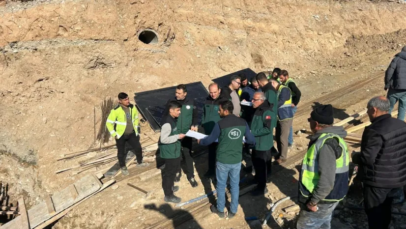 Devlet Su İşleri Bölge Müdürlüğü Malatya'daki Projeleri Sahada İnceledi