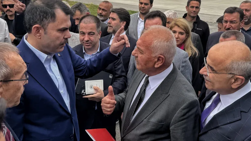 Doğanşehir Belediye Başkanı Bayram, Bakan Kurum'a Doğanşehir'in sorunlarını Anlattı