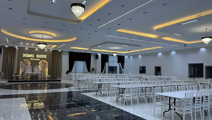 Doğanyol'da İlk: 1000 Kişilik Düğün ve Mevlit Salonu Tamamlandı