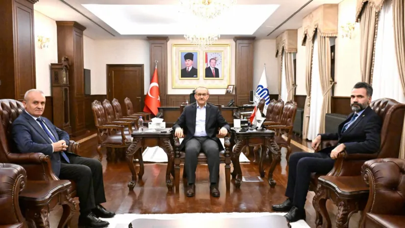 Dr. Abdullah Akgüneş'ten Vali Seddar Yavuz'a Ziyaret