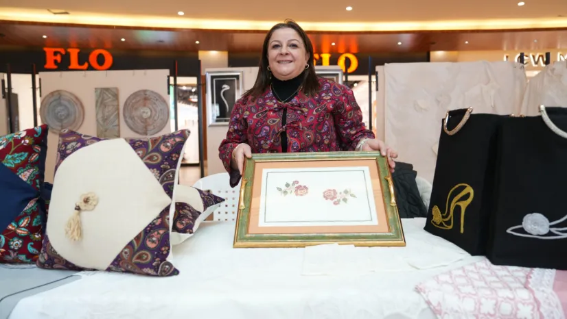 Gelinciktepe Kadın Yaşam Merkezi'nin Ürünleri AVM'de Sergileniyor