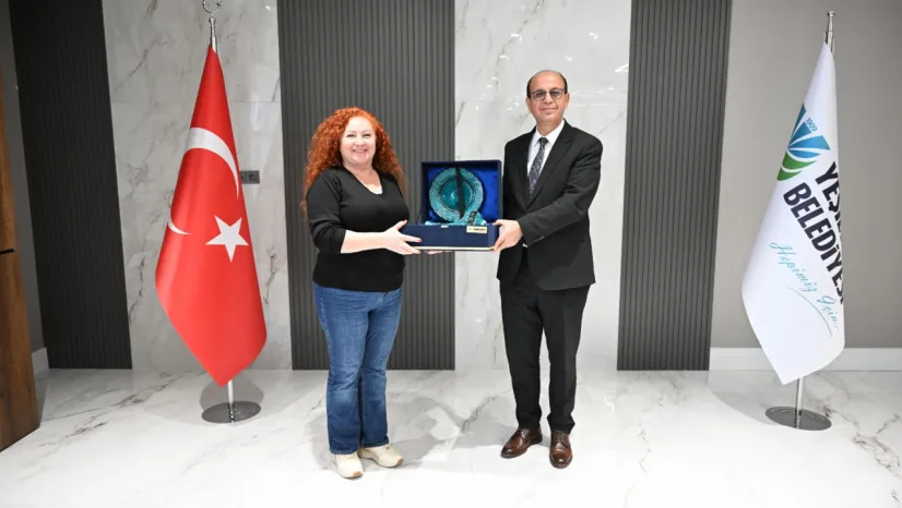 'Gençlik Ve Ailem' Temalı 1.Kısa Film Yarışması Konuklarından Başkan Geçit'e Ziyaret!