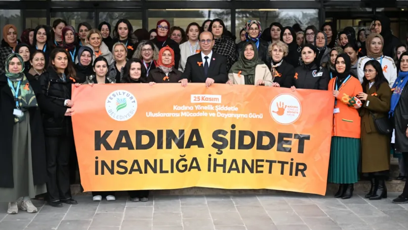 'Kadına Şiddet İnsanlığa İhanettir'