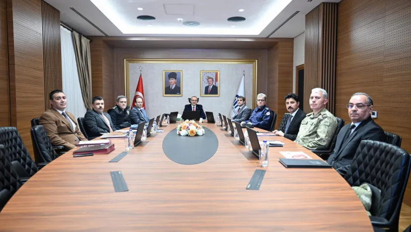 Kamu Düzeni ve Güvenlik Uygulamaları Valilik Koordinasyonunda Ele Alındı
