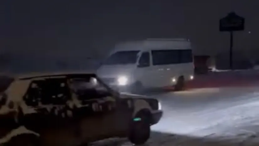 Kar Yağışı ve Soğuk Hava Malatya'da Ulaşımı Aksattı