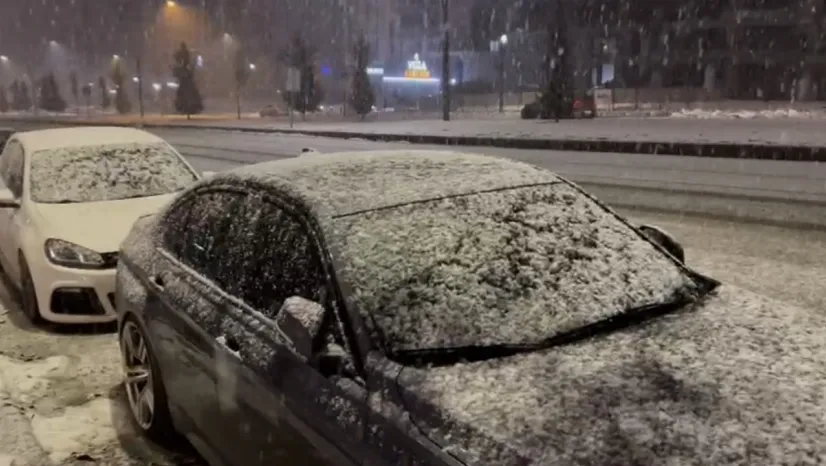 Malatya Beyaza Büründü: Ulaşımda Yoğun Mesai