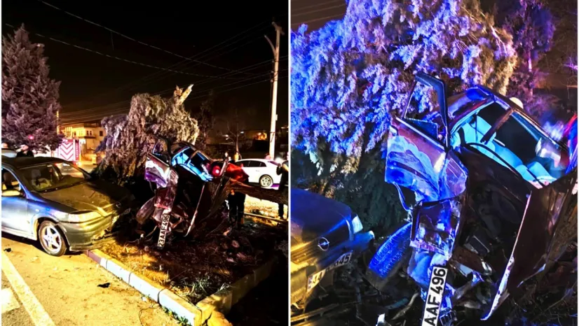 Malatya'da 3 aracın karıştığı zincirleme trafik kazasında 6 kişi yaralandı