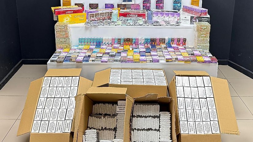 Malatya'da Kaçakçılık Operasyonu: Binlerce Ürün Ele Geçirildi