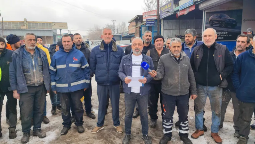 Malatya'da Sanayi Esnafı Tahliye Kararına Karşı Ayakta