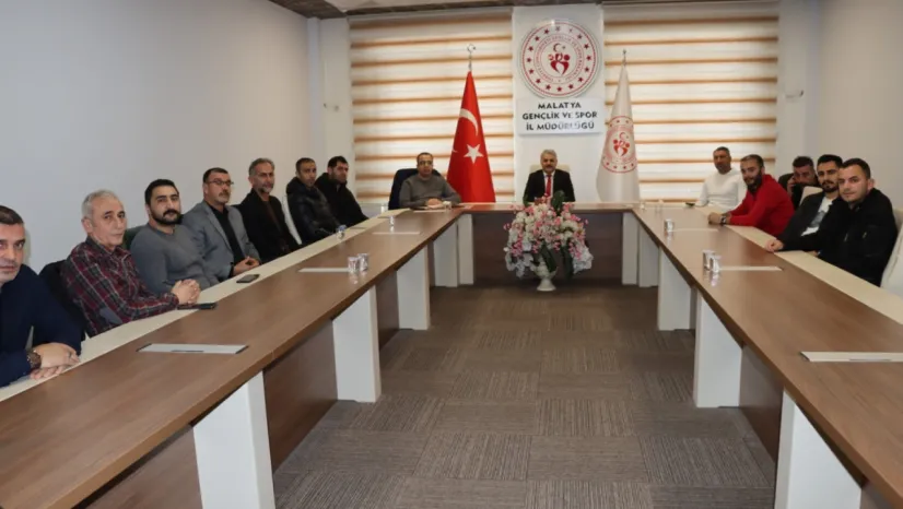 Malatya GSB'de Güvenlik ve Hizmet Kalitesi İçin Kritik Toplantı