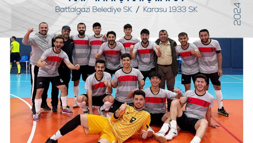 Malatya'nın ilk ve tek futsal takımı Battalgazi Belediyespor