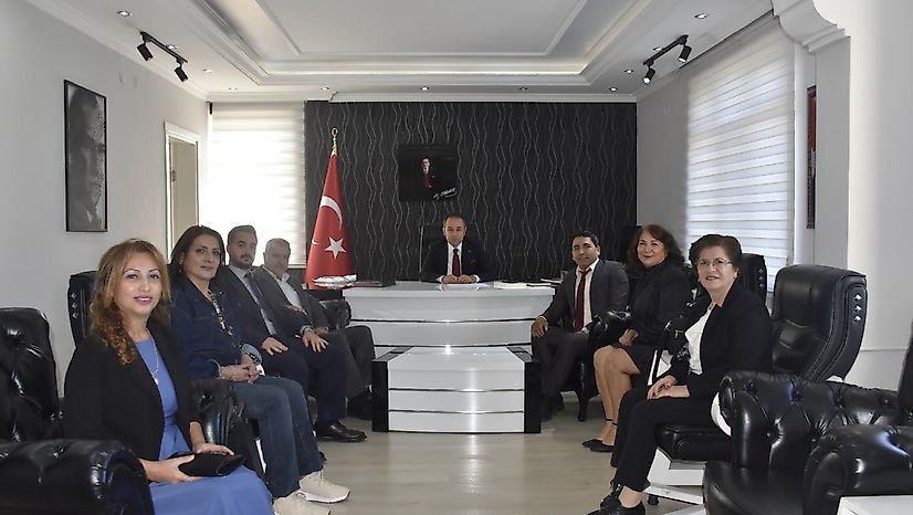 Malatyalılardan Didim Kaymakamı Mesut Çoban'a Ziyaret