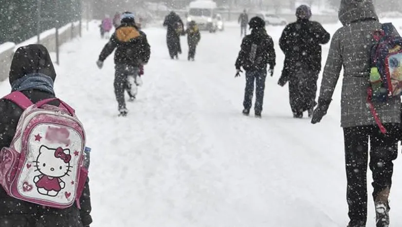 Olumsuz Hava Koşulları Nedeniyle 5 İlde ve Beytüşşebap'ta Eğitime Ara