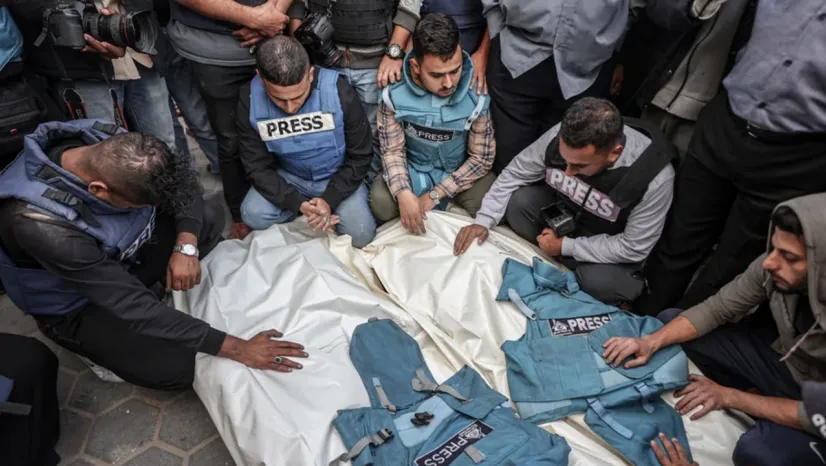 RSF Raporu: İsrail 29 Filistinli Gazeteciyi 2025'te Katletti