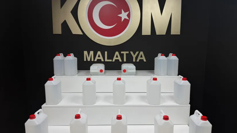 Sahte Alkol Operasyonu: 76 Litre Etil Alkol Ele Geçirildi