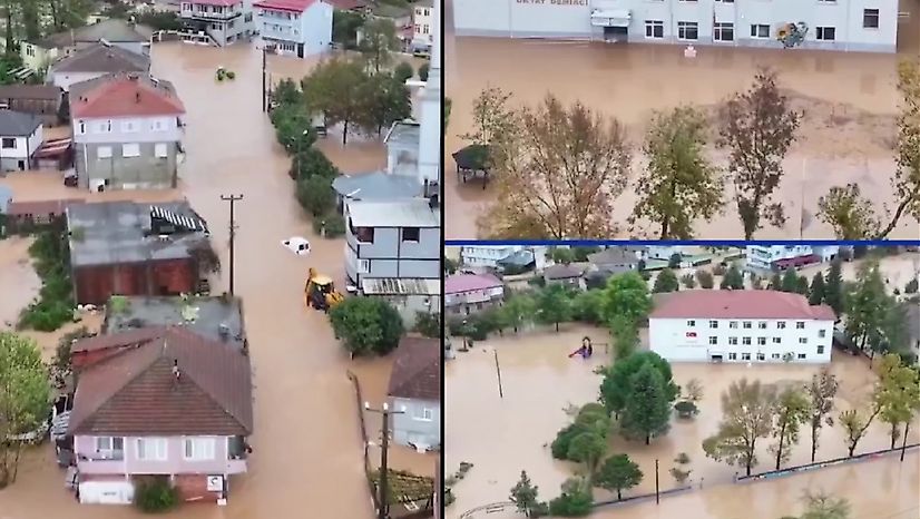 Sel felaketinde can kaybı 8'e yükseldi