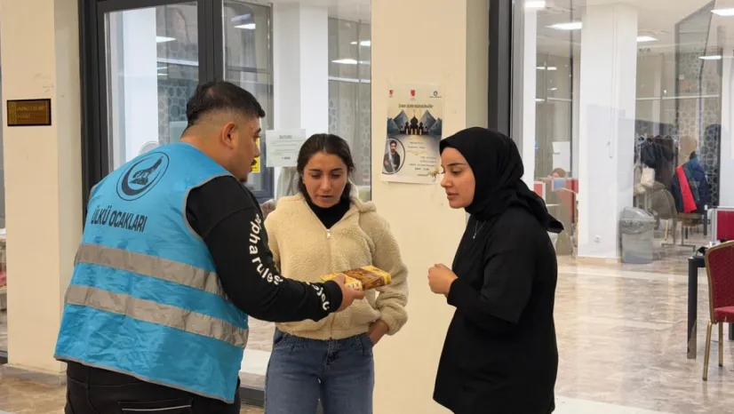 Ülkü Ocakları Malatya İl Başkanlığı'ndan Regaib Kandili Vesilesiyle Anlamlı Program