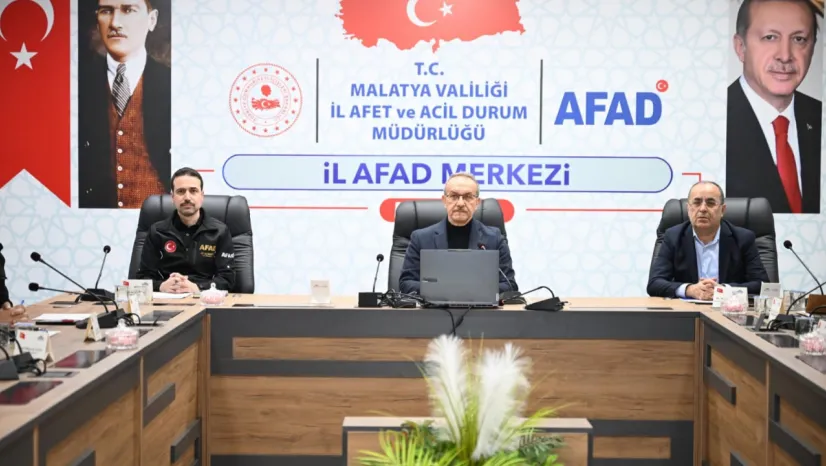 Vali Seddar Yavuz Başkanlığında Afet Koordinasyon Toplantısı