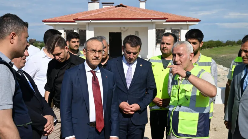 Vali Seddar Yavuz Yazıhan İlçesinde İncelemelerde Bulundu