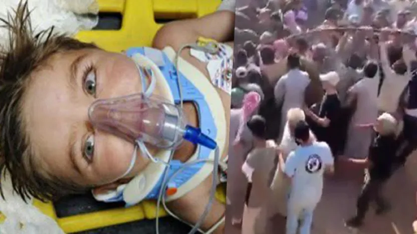 18 saat süren çalışmayla kuyudan kurtarılan çocuk, tedavi için Şanlıurfa'ya getirildi