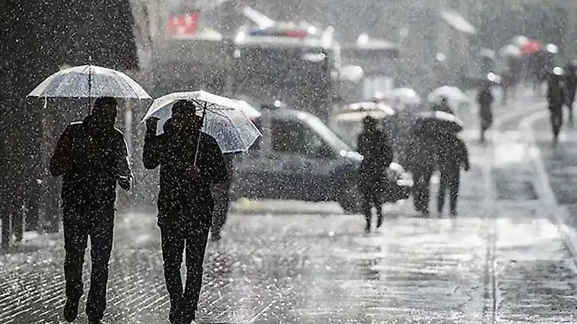 19 il için 'sarı' kodlu kuvvetli yağış uyarısı