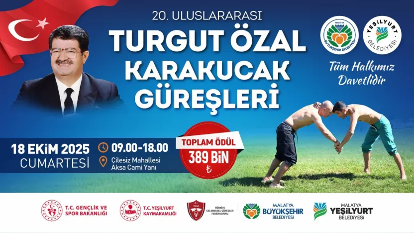 Pehlivanlar, Malatya'da Buluşuyor
