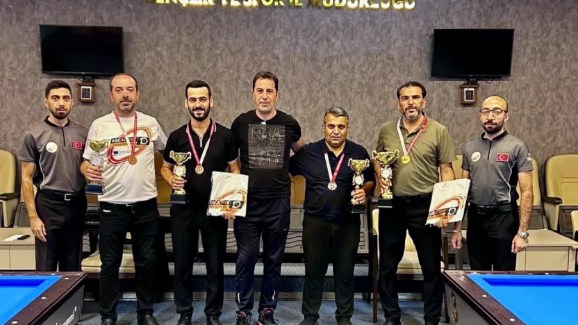 3. Bant Bilardo İl Seçmeleri Tamamlandı