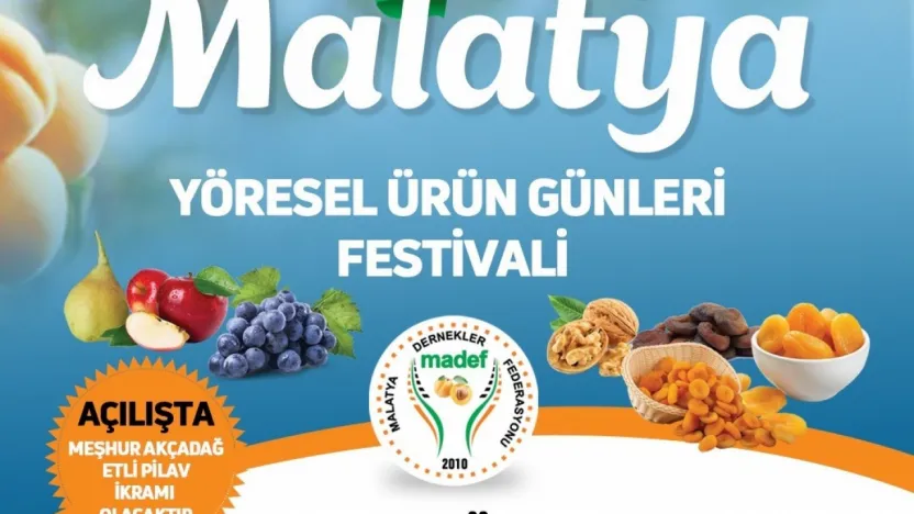 6. Malatya Yöresel Ürün Günleri 10-14 Eylül'de Düzenleniyor