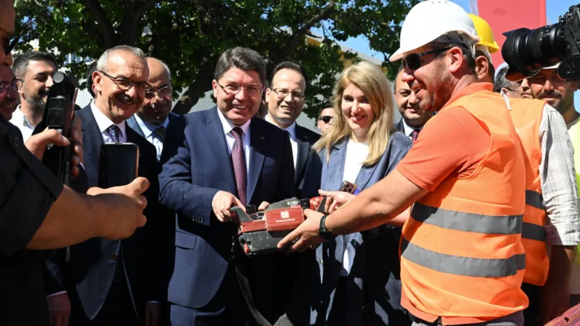 Adalet Bakanı Yılmaz Tunç Malatya Bölge Adliye Mahkemesi Temel Atma Törenine Katıldı