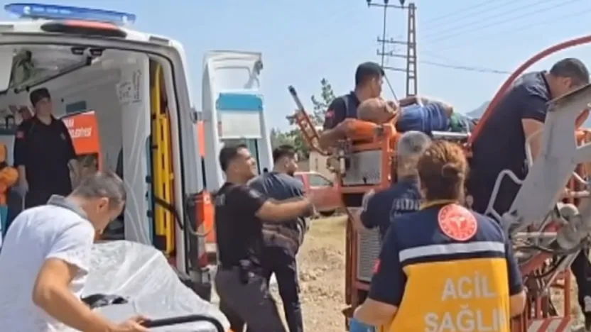 Adana'da bir kişi çatıda çalışırken elektrik akımına kapıldı