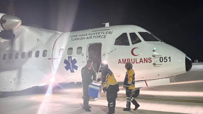 Adana'dan Malatya'ya Umut Taşıyan Uçuş