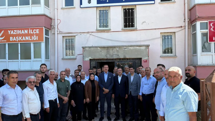 AK Parti Malatya Heyeti Yazıhan'da: Yatırımlar ve Hedefler Masaya Yatırıldı