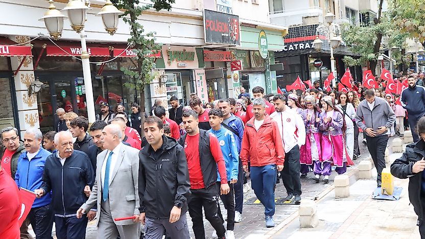 Amatör Spor Haftası Malatya'da Yürüyüşle Start Aldı