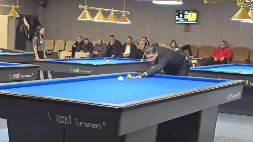 Arslantepe 3 Bant Bilardo Turnuvası Başladı