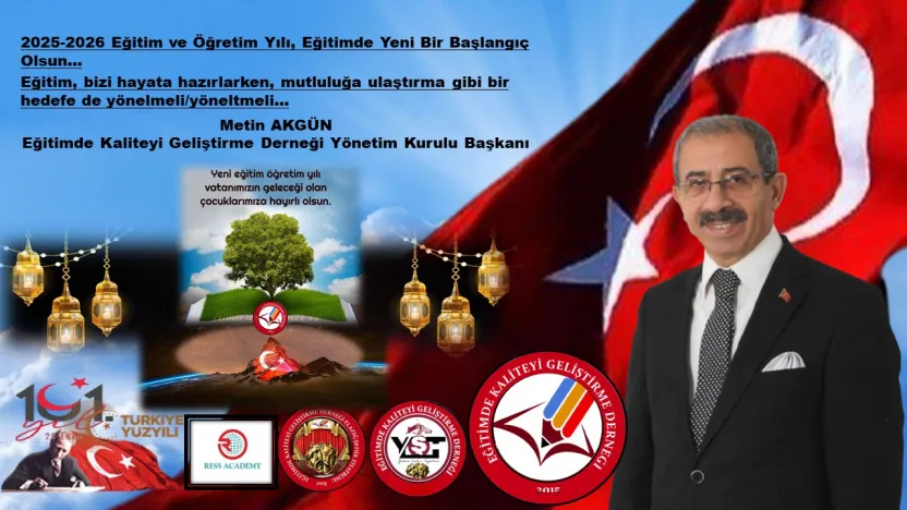 Başkan Akgün '2025-2026 Eğitim ve Öğretim Yılı, Eğitimde Yeni Bir Başlangıç Olsun'