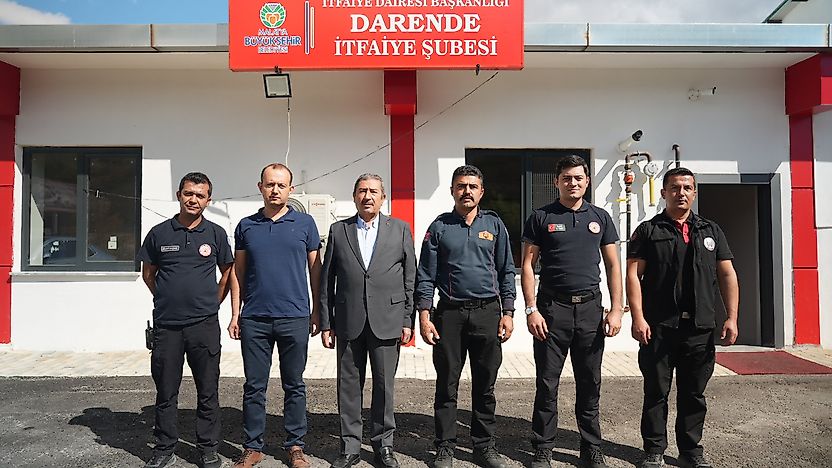 Başkan Bozkurt'tan İtfaiye Haftası ziyareti